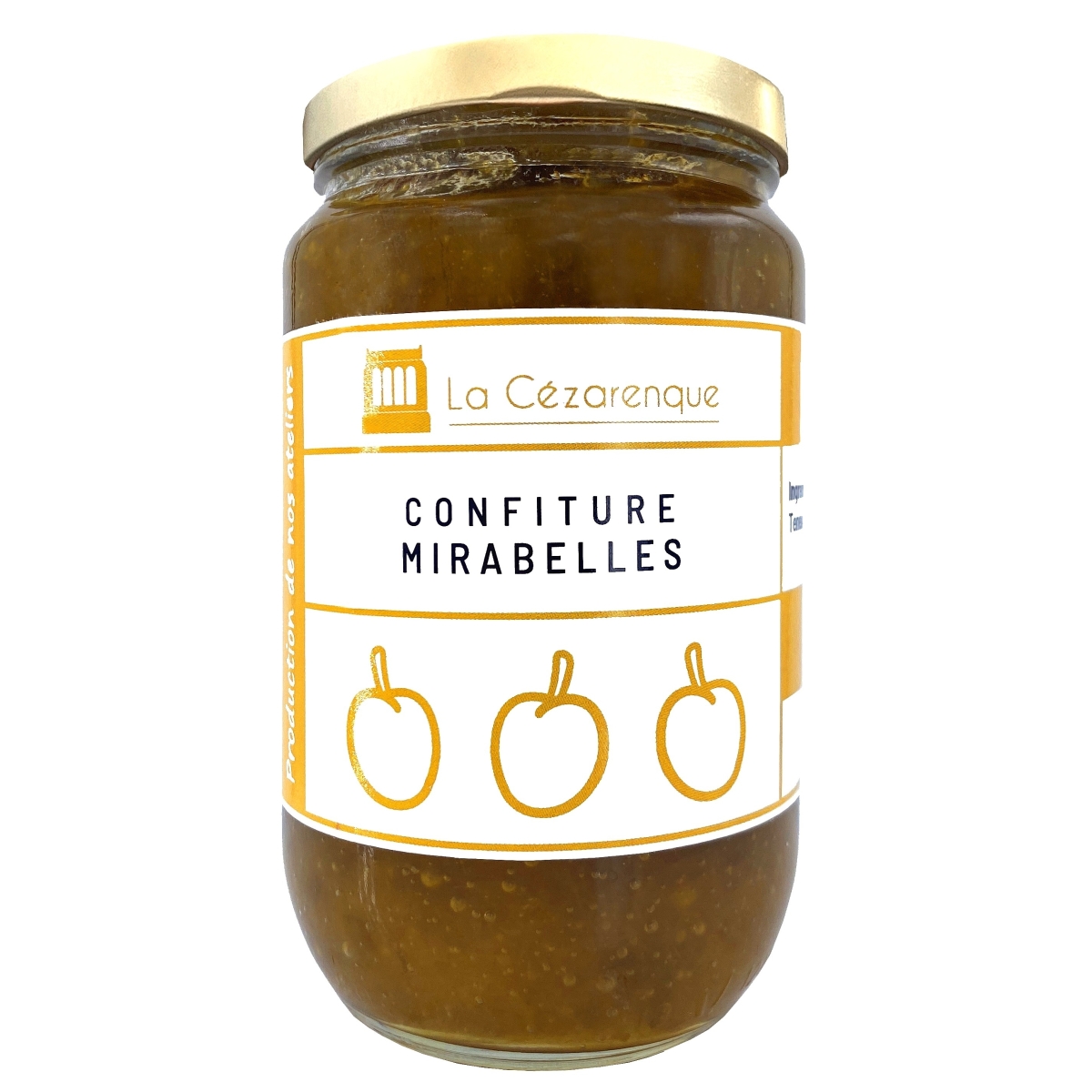 CONFITURE MIRABELLES