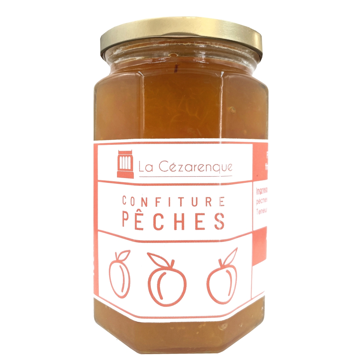 CONFITURE PECHE