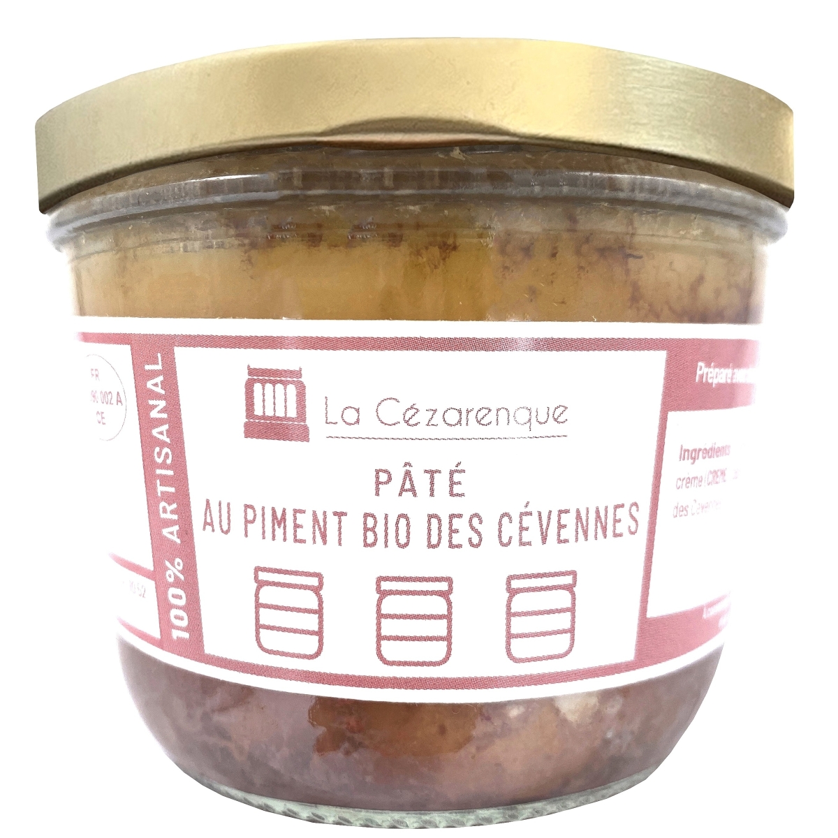 PATE PIMENT BIO DES CEVENNES