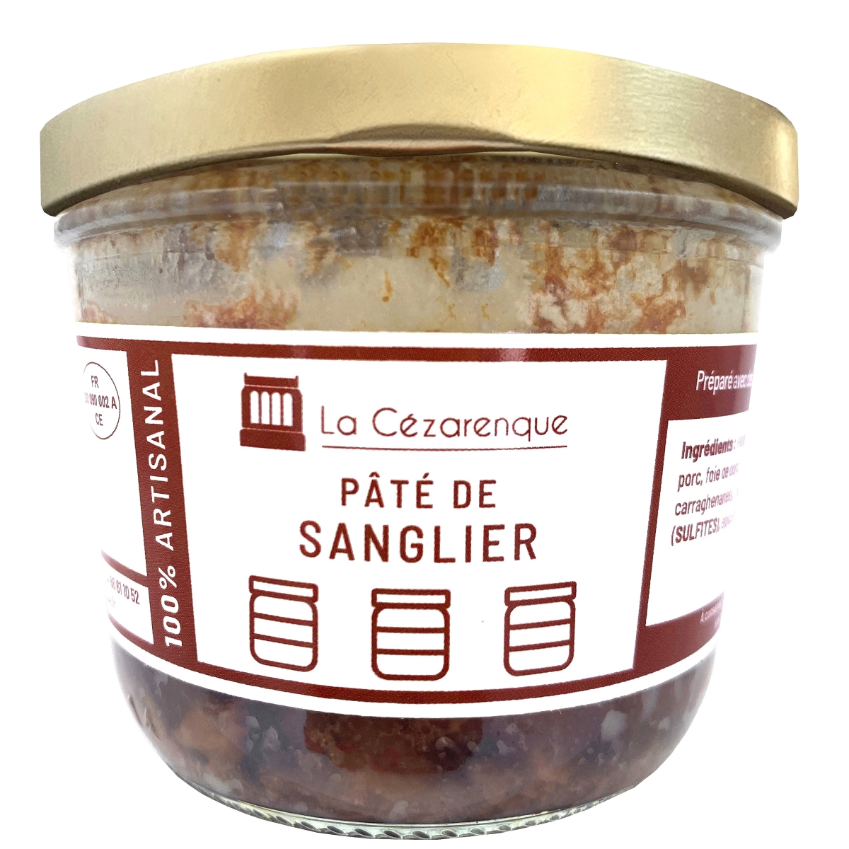 PATE DE SANGLIER 180 g