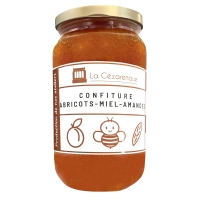 CONFITURE ABRICOTS MIEL AMANDES