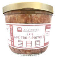 PATE AUX TROIS POIVRES 180 g